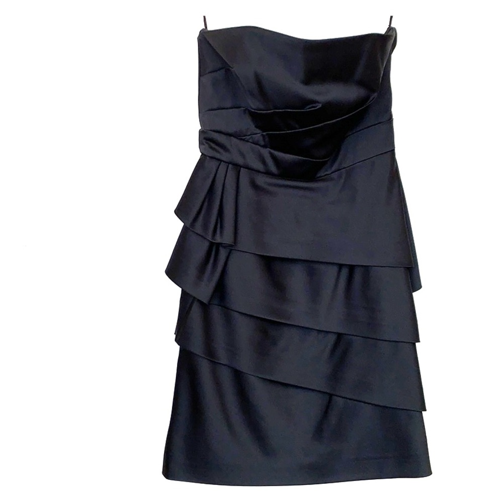 White House Black Market Satin LBD